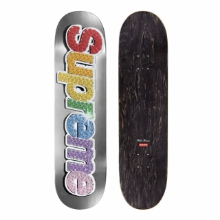 Supreme Bling Box Logo Skateboard Deck