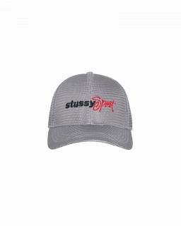 Stussy Mid-Depth Sport Mesh Snapback Grey