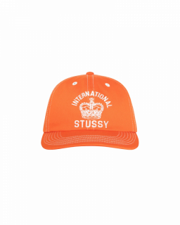 Stussy Mid-Depth International Crown Strapback Coral
