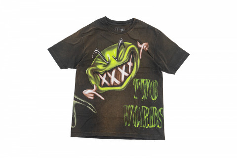 Travis Scott x WWE Two Words DX Tee Black Travis Scott x WWE Two Words DX Tee Black