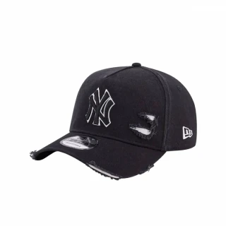 NEW ERA DESTROYED COTTON YLW NEYYAN Men's Cap - Black