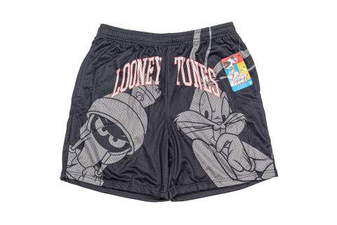 Looney Tunes Bugs and Marvin Short Black