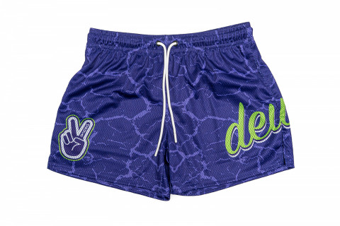 Deuce Mesh Shorts Purple