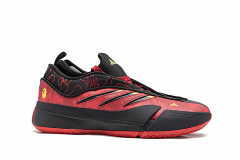 adidas Dame 9 Bape Black Red