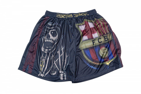 Travis Scott x Nike x FC Barcelona Skeleton Home Shorts