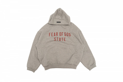 Fear of God Essentials State Hoodie Dark Heather Grey 