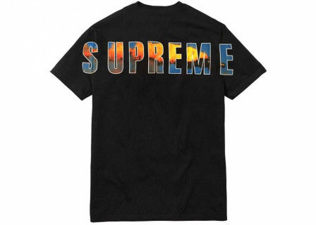 Supreme Crash Tee Black FW17