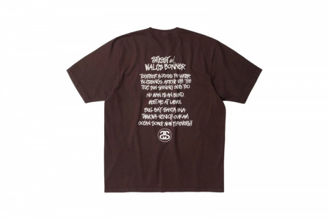 Stussy x Wales Bonner Ocean Song Tee Brown