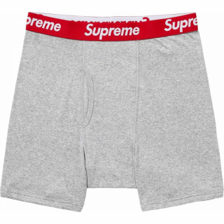 Supreme Hanes Boxer Briefs Heather Grey Supreme Hanes Boxer Briefs Heather Grey