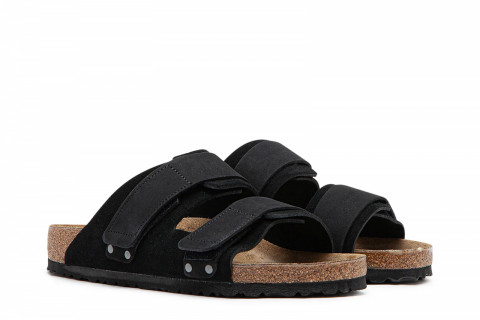 Birkenstock Uji Nubuck Suede Black