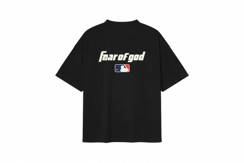 Fear of God Essentials MLB 90's Tee Vintage Black