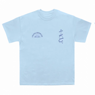 Holy T-Shirt - Justin Bieber Baby Blue