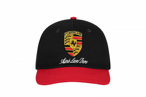 Aimé Leon Dore x Porsche Colorblock Logo Hat 'Jet Black Multi'