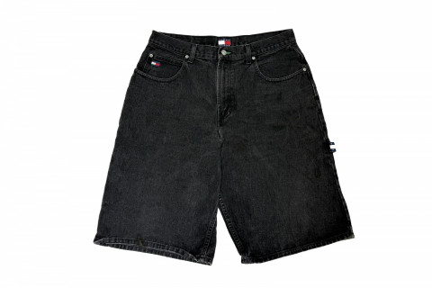 Vintage Tommy Baggy Short Black