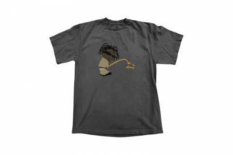 Travis Scott Rodeo CPFM Track 8 Tee Black