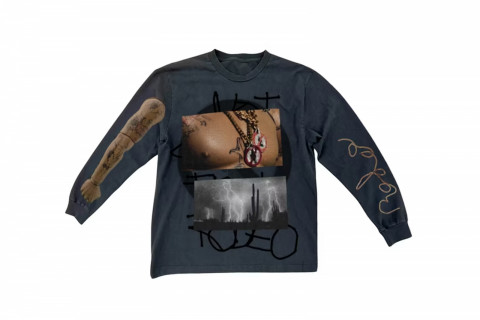 Travis Scott Rodeo 10 Years Desert Longsleeve Black