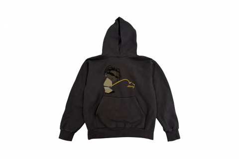 Travis Scott Rodeo CPFM Track 8 Hoodie Black