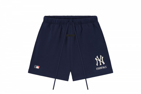 Fear of God x MLB New York Yankees Navy Classic Fit Sweatshorts