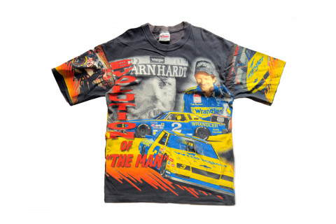 Vintage 90s Chase Authentics Earnhardt Evolution Of The Man Nascar T-Shirt