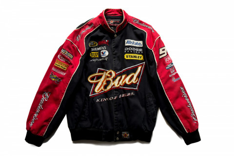 Vintage Kasey Kahne Jacket JH Designs Nascar #9 Budweiser Nascar