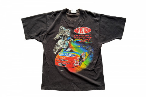 Vintage 1996 NASCAR Jeff Gordon 24 Winning Formula Chase Authentics Tee