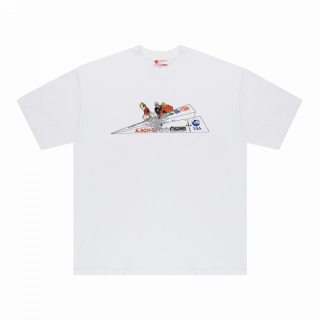 Virgil Abloh Cactus Jack x ARCH Paper Plane Tee White