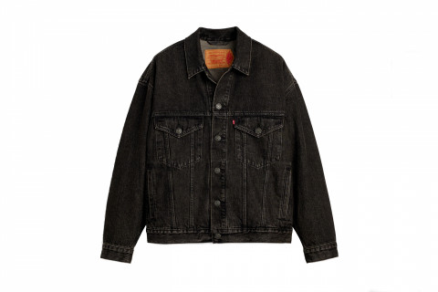 Nike Jordan x Levi's Type III Trucker Jacket Black / Wash Black