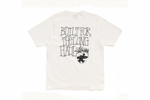 Stussy Long Haul Pigment Dyed Tee Natural