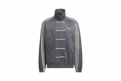 adidas CTT Chinese Track Top 3.1 Gender Neutral Jacket (Asia Sizing) Grey Blue