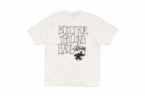 Stussy Long Haul Pigment Dyed Tee Natural