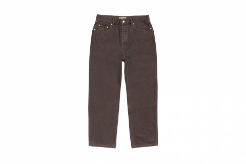 Stussy Big Ol Denim Resin Wash Brown