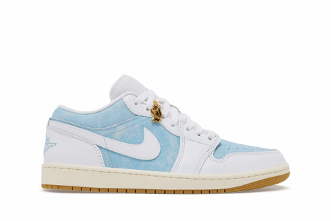 WMNS  Air Jordan 1 Low SE Denim Worn Blue