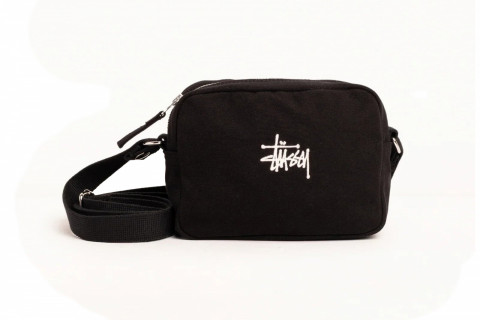 Stussy Canvas Pouch Black