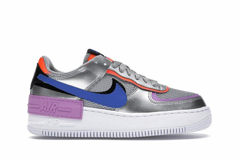 Nike Air Force 1 Low Shadow Metallic Silver (Women's)