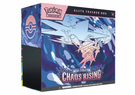 Pokémon Mega Evolution Chaos Rising Elite Trainer Box