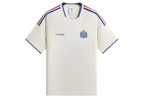 Kith x adidas Messi Football Jersey Chalk White